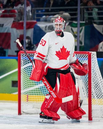 260212 Goaltender Jordan Binnington of Canada in the men s Ice hockey, Eishockey game between Czech Republic and Canada during day 6 of the 2026 Winter Olympics on February 12, 2026 in Milan. Photo: Carl Sandin BILDBYRAN kod CS CS0874 ishockey ice hockey Olympic Games, Olympische Spiele, Olympia, OS olympics winter olympics os ol olympiska spel vinter-os olympiske leker milano cortina 2026 milan cortina 2026 milano cortina 2026 olympic games milano cortina 2026 winter olympic games milano cortina-os milano cortina-ol vinter-ol 6 bbeng tjeckien czech republic kanada canada *** 260212 Goaltender Jordan Binnington of Canada in the men s ice hockey game between Czech Republic and Canada during day 6 of the 2026 Winter Olympics on February 12, 2026 in Milan Photo Carl Sandin BILDBYRAN kod CS CS0874 ishockey ice hockey olympic games olympics winter olympics os ol olympiska spel vinter os olympiske leker milano cortina 2026 milan cortina 2026 milano cortina 2026 olympic games milano cortina 2026 winter olympic games milano cortina os milano cortina ol vinter ol 6 bbeng tjeckien czech republic kanada canada  Copyright: CARLxSANDIN BB260212CS107