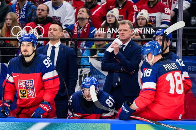 260212 Head coach Radim Rulik of Czech Replublic in the men s Ice hockey, Eishockey game between Czech Republic and Canada during day 6 of the 2026 Winter Olympics on February 12, 2026 in Milan. Photo: Carl Sandin BILDBYRAN kod CS CS0874 ishockey ice hockey Olympic Games, Olympische Spiele, Olympia, OS olympics winter olympics os ol olympiska spel vinter-os olympiske leker milano cortina 2026 milan cortina 2026 milano cortina 2026 olympic games milano cortina 2026 winter olympic games milano cortina-os milano cortina-ol vinter-ol 6 bbeng tjeckien czech republic kanada canada *** 260212 Head coach Radim Rulik of Czech Replublic in the men s ice hockey game between Czech Republic and Canada during day 6 of the 2026 Winter Olympics on February 12, 2026 in Milan Photo Carl Sandin BILDBYRAN kod CS CS0874 ishockey ice hockey olympic games olympics winter olympics os ol olympiska spel vinter os olympiske leker milano cortina 2026 milan cortina 2026 milano cortina 2026 olympic games milano cortina 2026 winter olympic games milano cortina os milano cortina ol vinter ol 6 bbeng tjeckien czech republic kanada canada  Copyright: CARLxSANDIN BB260212CS108