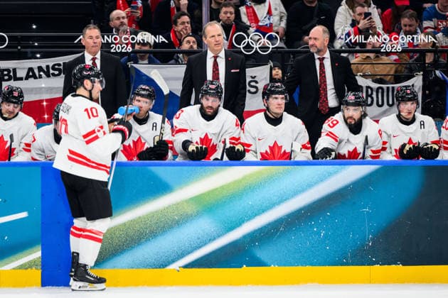 260212 Head coach Jon Cooper of Canada in the men s Ice hockey, Eishockey game between Czech Republic and Canada during day 6 of the 2026 Winter Olympics on February 12, 2026 in Milan. Photo: Carl Sandin BILDBYRAN kod CS CS0874 ishockey ice hockey Olympic Games, Olympische Spiele, Olympia, OS olympics winter olympics os ol olympiska spel vinter-os olympiske leker milano cortina 2026 milan cortina 2026 milano cortina 2026 olympic games milano cortina 2026 winter olympic games milano cortina-os milano cortina-ol vinter-ol 6 bbeng tjeckien czech republic kanada canada *** 260212 Head coach Jon Cooper of Canada in the men s ice hockey game between Czech Republic and Canada during day 6 of the 2026 Winter Olympics on February 12, 2026 in Milan Photo Carl Sandin BILDBYRAN kod CS CS0874 ishockey ice hockey olympic games olympics winter olympics os ol olympiska spel vinter os olympiske leker milano cortina 2026 milan cortina 2026 milano cortina 2026 olympic games milano cortina 2026 winter olympic games milano cortina os milano cortina ol vinter ol 6 bbeng tjeckien czech republic kanada canada  Copyright: CARLxSANDIN BB260212CS110