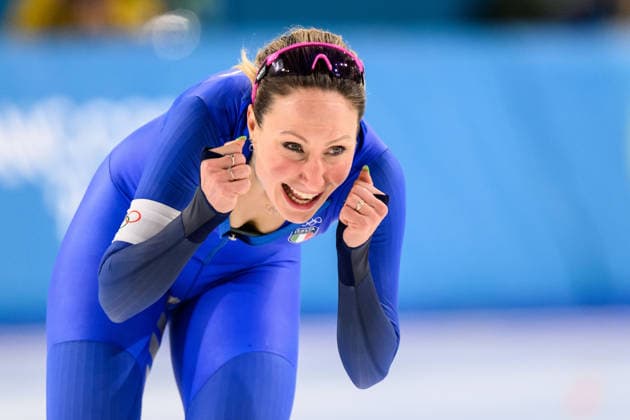 260212 Francesca Lollobrigida of Italy celebrates after winning in women s 5000 meter Speed skating, Eisschnelllauf during day 6 of the 2026 Winter Olympics on February 12, 2026 in Milan. Photo: Emma Wallskog BILDBYRAN kod EW EW0631 skridskor speed skating Olympic Games, Olympische Spiele, Olympia, OS olympics winter olympics os ol olympiska spel vinter-os olympiske leker milano cortina 2026 milan cortina 2026 milano cortina 2026 olympic games milano cortina 2026 winter olympic games milano cortina-os milano cortina-ol vinter-ol 6 bbeng dam jubel *** 260212 Francesca Lollobrigida of Italy celebrates after winning in women s 5000 meter speed skating during day 6 of the 2026 Winter Olympics on February 12, 2026 in Milan Photo Emma Wallskog BILDBYRAN code EW EW0631 skates speed skating olympic games olympics winter olympics os ol olympic games winter os olympic games milano cortina 2026 milan cortina 2026 milano cortina 2026 olympic games milano cortina 2026 winter olympic games milano cortina os milano cortina ol winter ol 6 bbeng dam jubel  Copyright: EMMAxWALLSKOG BB260212EW107