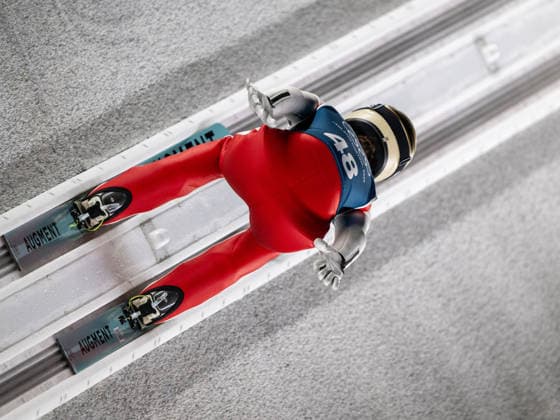OLYMPICS - Winter Olympic Games, Olympische Spiele, Olympia, OS Milano Cortina 2026 PREDAZZO,ITALY,12.FEB.26 - OLYMPICS, NORDIC SKIING, Ski jumping, Skispringen, Ski, nordisch - Winter Olympic Games Milano Cortina 2026, large hill, women, training. Image shows Lisa Eder (AUT).  GEPAxpictures xOliverxLerch