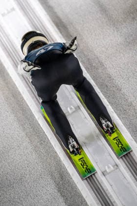 OLYMPICS - Winter Olympic Games, Olympische Spiele, Olympia, OS Milano Cortina 2026 PREDAZZO,ITALY,12.FEB.26 - OLYMPICS, NORDIC SKIING, Ski jumping, Skispringen, Ski, nordisch - Winter Olympic Games Milano Cortina 2026, large hill, women, training. Image shows Anna Odine Stroem (NOR).  GEPAxpictures xOliverxLerch