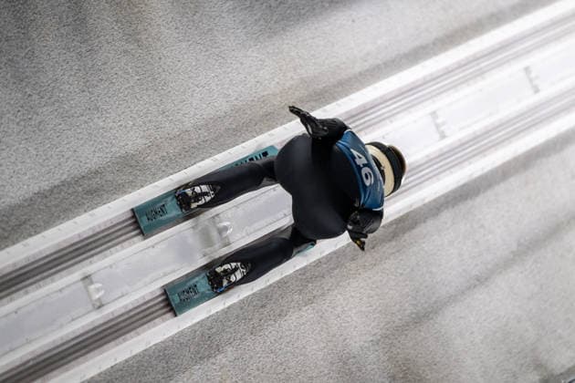 OLYMPICS - Winter Olympic Games, Olympische Spiele, Olympia, OS Milano Cortina 2026 PREDAZZO,ITALY,12.FEB.26 - OLYMPICS, NORDIC SKIING, Ski jumping, Skispringen, Ski, nordisch - Winter Olympic Games Milano Cortina 2026, large hill, women, training. Image shows Selina Freitag (GER).  GEPAxpictures xOliverxLerch