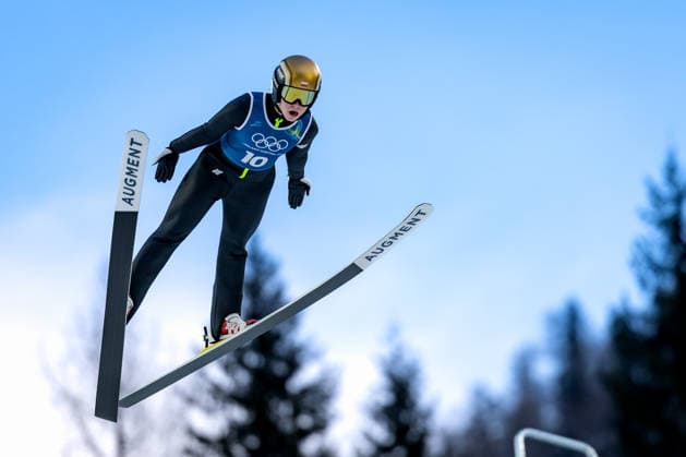 OLYMPICS - Winter Olympic Games, Olympische Spiele, Olympia, OS Milano Cortina 2026 PREDAZZO,ITALY,12.FEB.26 - OLYMPICS, NORDIC SKIING, Ski jumping, Skispringen, Ski, nordisch - Winter Olympic Games Milano Cortina 2026, large hill, women, training. Image shows Pola Beltowska (POL).  GEPAxpictures xMatthiasxTrinkl
