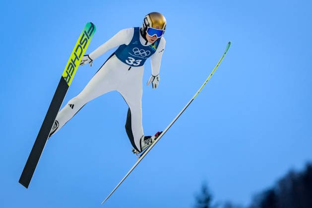 OLYMPICS - Winter Olympic Games, Olympische Spiele, Olympia, OS Milano Cortina 2026 PREDAZZO,ITALY,12.FEB.26 - OLYMPICS, NORDIC SKIING, Ski jumping, Skispringen, Ski, nordisch - Winter Olympic Games Milano Cortina 2026, large hill, women, training. Image shows Silje Opseth (NOR).  GEPAxpictures xMatthiasxTrinkl