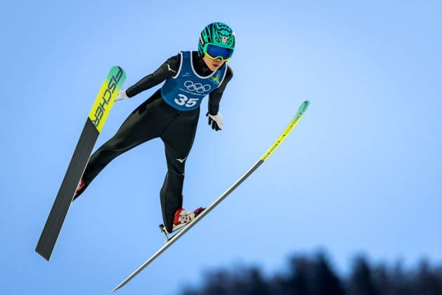 OLYMPICS - Winter Olympic Games, Olympische Spiele, Olympia, OS Milano Cortina 2026 PREDAZZO,ITALY,12.FEB.26 - OLYMPICS, NORDIC SKIING, Ski jumping, Skispringen, Ski, nordisch - Winter Olympic Games Milano Cortina 2026, large hill, women, training. Image shows Yuki Ito (JPN).  GEPAxpictures xMatthiasxTrinkl