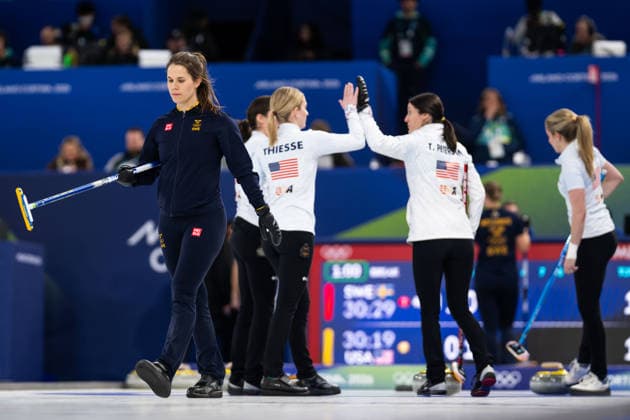 260212 Anna Hasselborg of Sweden looks dejected when competing in a women s round robin curling match between United States of America and Sweden during day 6 of the 2026 Winter Olympics on February 12, 2026 in Cortina. Photo: Joel Marklund BILDBYRAN kod JM JE0118 bbeng curling Olympic Games, Olympische Spiele, Olympia, OS olympics winter olympics os ol olympiska spel vinter-os olympiske leker milano cortina 2026 milan cortina 2026 milano cortina 2026 olympic games milano cortina 2026 winter olympic games milano cortina-os milano cortina-ol vinter-ol dam sverige depp *** 260212 Anna Hasselborg of Sweden looks dejected when competing in a women s round robin curling match between United States of America and Sweden during day 6 of the 2026 Winter Olympics on February 12, 2026 in Cortina Photo Joel Marklund BILDBYRAN code JM JE0118 bbeng curling olympic games olympics winter olympics os ol olympiska spel vinter os olympiske leker milano cortina 2026 milan cortina 2026 milano cortina 2026 olympic games milano cortina 2026 winter olympic games milano cortina os milano cortina ol vinter ol dam sverige depp  Copyright: JOELxMARKLUND BB260212JM201