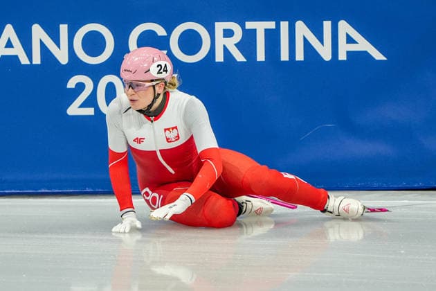 2026-02-12 - Milano Cortina 2026 Winter Olympics MILAN, ITALY - FEBRUARY 12: Natalia Maliszewska of Poland performing on the Short Track Speed skating, Eisschnelllauf Women s 500m Quaterfinals during the Milano Cortina 2026 Winter Olympics at the Milano Ice Skating Arena on February 12, 2026 in Milan, Italy Milan Milano Ice Skating Arena Italy Content not available for redistribution in The Netherlands directly or indirectly through any third parties. Copyright: xAndrexWeeningx