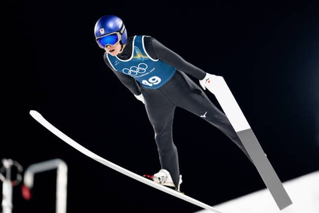 OLYMPICS - Winter Olympic Games, Olympische Spiele, Olympia, OS Milano Cortina 2026 PREDAZZO,ITALY,12.FEB.26 - OLYMPICS, NORDIC SKIING, Ski jumping, Skispringen, Ski, nordisch - Winter Olympic Games Milano Cortina 2026, large hill, men, training. Image shows Ryoyu Kobayashi (JPN).  GEPAxpictures xOliverxLerch