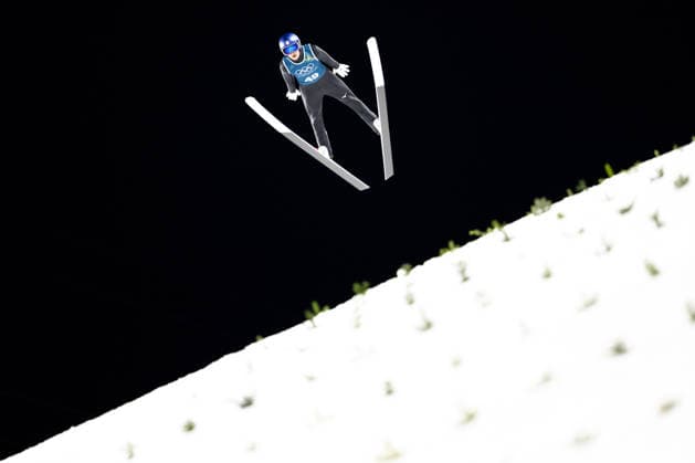 OLYMPICS - Winter Olympic Games, Olympische Spiele, Olympia, OS Milano Cortina 2026 PREDAZZO,ITALY,12.FEB.26 - OLYMPICS, NORDIC SKIING, Ski jumping, Skispringen, Ski, nordisch - Winter Olympic Games Milano Cortina 2026, large hill, men, training. Image shows Ryoyu Kobayashi (JPN).  GEPAxpictures xOliverxLerch