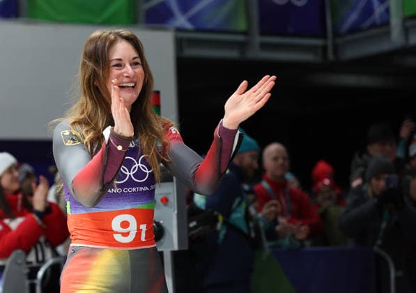 Olympic Games, Olympische Spiele, Olympia, OS Milan Cortina 2026 Luge Team Relay, Julia TAUBITZ (GER), Cortina d Ampezzo, Italy, February 12, 2026. Photo Felice Calabro  Copyright: xFelicexCalabro x xipa-agency.netx xFELICExCALABRO x IPA_Agency_IPA71391642