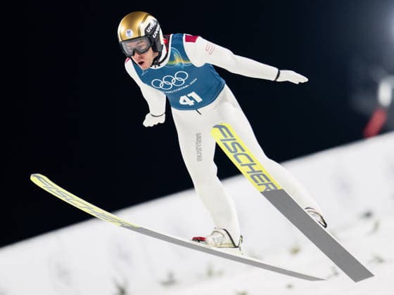 OLYMPICS - Winter Olympic Games, Olympische Spiele, Olympia, OS Milano Cortina 2026 PREDAZZO,ITALY,12.FEB.26 - OLYMPICS, NORDIC SKIING, Ski jumping, Skispringen, Ski, nordisch - Winter Olympic Games Milano Cortina 2026, large hill, men, training. Image shows Stefan Kraft (AUT).  GEPAxpictures xOliverxLerch