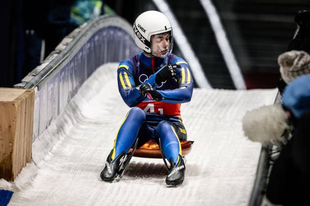 Yulianna Tunytska ( Ukraine ), Luge Team Relay, Milano Cortina 2026 Olympic Games, Olympische Spiele, Olympia, OS 12-02-2026 *** Yulianna Tunytska Ukraine , Luge Team Relay, Milano Cortina 2026 Olympic Games 12 02 2026 Copyright: HMBxMedia MarcxNiemeyer