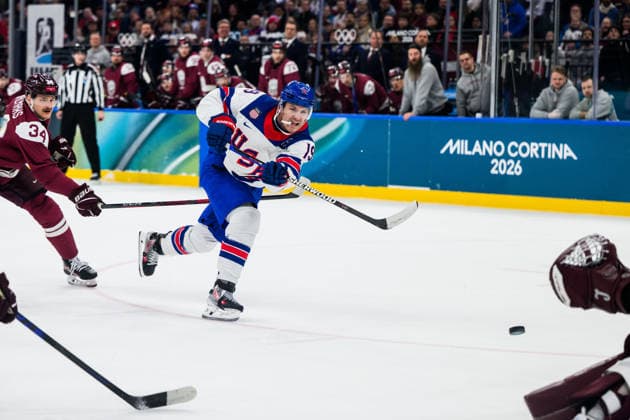 260212 Matthew Tkachuk of USA in the men s Ice hockey, Eishockey game between Latvia and USA during day 6 of the 2026 Winter Olympics on February 12, 2026 in Milan. Photo: Carl Sandin BILDBYRAN kod CS CS0875 ishockey ice hockey Olympic Games, Olympische Spiele, Olympia, OS olympics winter olympics os ol olympiska spel vinter-os olympiske leker milano cortina 2026 milan cortina 2026 milano cortina 2026 olympic games milano cortina 2026 winter olympic games milano cortina-os milano cortina-ol vinter-ol 6 bbeng lettland latvia usa *** 260212 Matthew Tkachuk of USA in the men s ice hockey game between Latvia and USA during day 6 of the 2026 Winter Olympics on February 12, 2026 in Milan Photo Carl Sandin BILDBYRAN kod CS CS0875 ishockey ice hockey olympic games olympics winter olympics os ol olympiska spel vinter os olympiske leker milano cortina 2026 milan cortina 2026 milano cortina 2026 olympic games milano cortina 2026 winter olympic games milano cortina os milano cortina ol vinter ol 6 bbeng lettland latvia usa  Copyright: CARLxSANDIN BB260212CS204