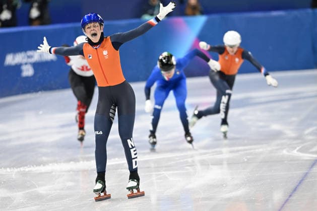 VELZEBOER Xandra (NED) during Short Track, Olympic Winter games, Winterspiele,Spiele, Summer games Milano-Cortina 2026 in Milano, Italy, February 12 2026  Copyright: xFilippoxTomasi IPAxSportx xipa-agency.netx xx IPA_71395798 IPA_Agency_IPA71395798