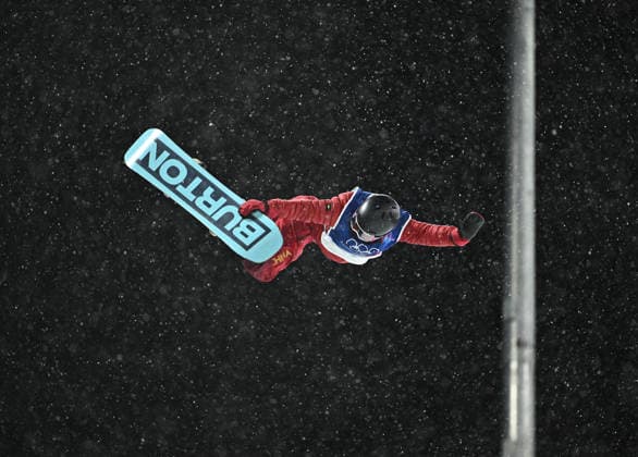 (260212) -- LIVIGNO, Feb. 12, 2026 -- Cai Xuetong of China competes during the women s snowboard halfpipe final at the Milan-Cortina 2026 Olympic Winter games, Winterspiele,Spiele, Summer games in Livigno, Italy, Feb. 12, 2026. ) (MICO2026)ITALY-LIVIGNO-OLYMPIC WINTER GAMES-WOMEN S SNOWBOARD HALFPIPE-FINAL ZhangxHongxiang 