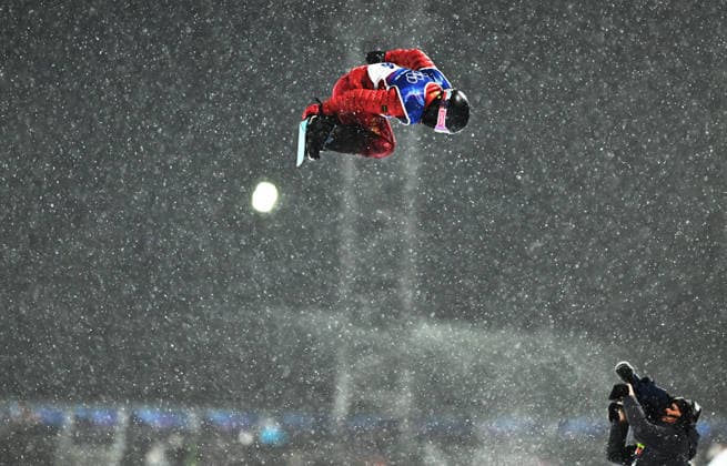 (260212) -- LIVIGNO, Feb. 12, 2026 -- Cai Xuetong of China competes during the women s snowboard halfpipe final at the Milan-Cortina 2026 Olympic Winter games, Winterspiele,Spiele, Summer games in Livigno, Italy, Feb. 12, 2026. ) (MICO2026)ITALY-LIVIGNO-OLYMPIC WINTER GAMES-WOMEN S SNOWBOARD HALFPIPE-FINAL ZhangxHongxiang 