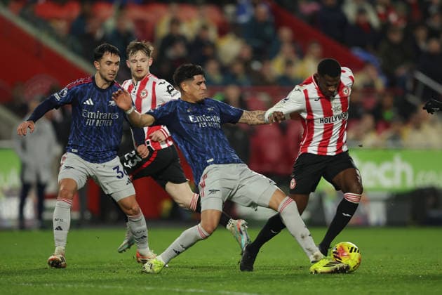 Brentford v Arsenal, Premier League Copyright: xChrisxFoxwellx PSI-23737-0085
