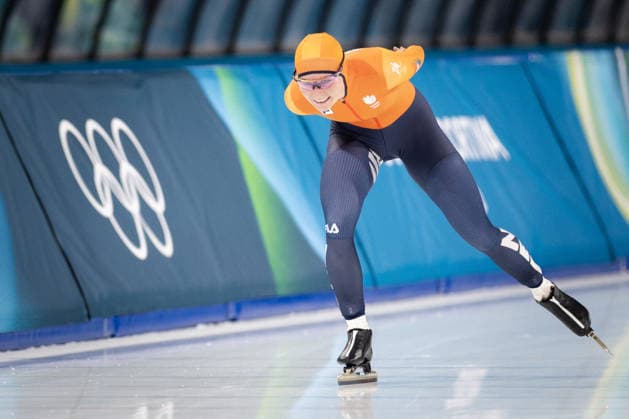 Winter Olympics - Speed skating, Eisschnelllauf Women’s 5000 AJ Marijke Groenewoud of Team Netherlands during the Speed Skating Women s 5000m on day six of the Milano Cortina 2026 Winter Olympic Games, Olympische Spiele, Olympia, OS at Milano Speed Skating Stadium on February 12, 2026 in Milan, Italy. Photo by Alexis Jumeau ABACAPRESS.COM Milan  Copyright: xJumeauxAlexis ABACAx