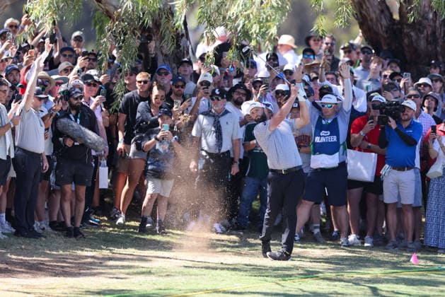 LIV GOLF ADELAIDE, John Rahm of Legion XIII during Round 2 of the LIV Golf Adelaide at The Grange Golf Club in Adelaide, Friday, February 13, 2026. ( NO ARCHIVING, EDITORIAL USE ONLY ADELAIDE SA AUSTRALIA  Copyright: xMATTxTURNERx 20260213122469043115