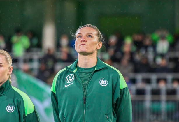 Deutschland: Fussball UEFA Women™s Champions League 2025 2026, Playoffs VfL Wolfsburg vs Juventus AOK Stadion (Wolfsburg) Alexandra Popp (VfL Wolfsburg Frauen, 11) Wolfsburg Copyright: xAymanxAlahmedx