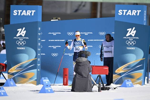 VAL DI FIEMME, ITALY 20260213 Truls Gisselaman in the men s 10 km freestyle during the Winter Olympics in Val di Fiemme, Italy. *** The image is included in the SPORTS PACKAGE. For others PAYMENT IMAGE *** VAL DI FIEMME ITALY x10430x *** VAL DI FIEMME, ITALY 20260213 Truls Gisselaman in the men s 10 km freestyle during the Winter Olympics in Val di Fiemme, Italy The image is included in the SPORTS PACKAGE For others PAYMENT IMAGE VAL DI FIEMME ITALY x10430x  Copyright: xChristinexOlsson TTx 2026 OLYMPICS SKIING 10 KM FREESTYLE MEN