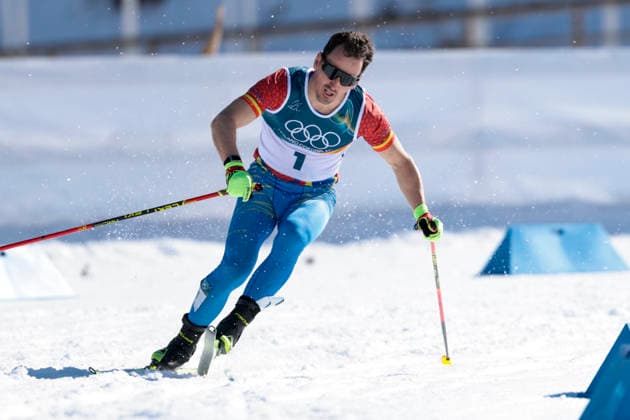 OLYMPICS - Winter Olympic Games, Olympische Spiele, Olympia, OS Milano Cortina 2026 TESERO,ITALY,13.FEB.26 - OLYMPICS, NORDIC SKIING, CROSS COUNTRY SKIING - Winter Olympic Games Milano Cortina 2026, 10km men, interval start free. Image shows Paul Constantin Pepene (ROU).  GEPAxpictures xMatthiasxTrinkl