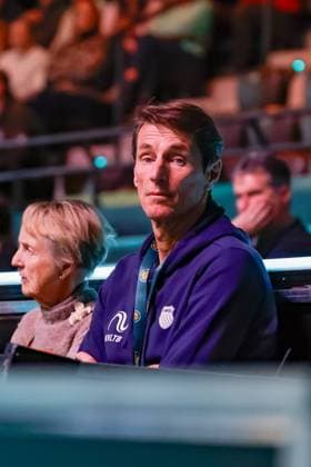 Davis Cup captain Paul Haarhuis ABN AMRO Open, Day 5, Day Five, ABN AMRO Open, Rotterdam Ahoy, February 13, 2026, Rotterdam, Netherlands.