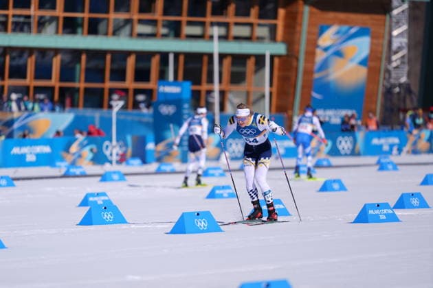 Milano-Cortina 2026 Winter Olympics MILAN, ITALY - FEBRUARY 13: Edvin Anger of Sweden competes in the men s 10 km freestyle cross-country skiing event at the 2026 Milano-Cortina Winter Olympics in Milan, Italy on February 13, 2026. Cemal Yurttas Anadolu Milan Italy. Editorial use only. Please get in touch for any other usage.  Copyright: x2026xAnadoluxCemalxYurttasx