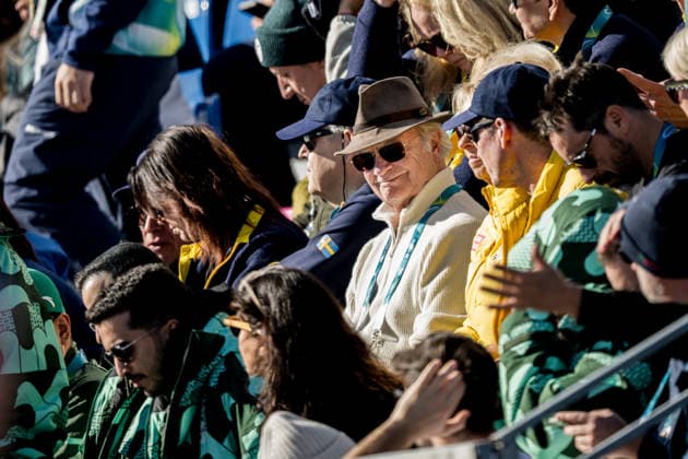 260213 King Carl XVI Gustaf of Sweden in the stands at the men s 10km free technique individual start cross-country skiing race during day 7 of the 2026 Winter Olympics on February 13, 2026 in Val di Fiemme. Photo: Maxim Thore BILDBYRAN kod MT MT0976 skidor cross-country skiing langrenn Olympic Games, Olympische Spiele, Olympia, OS olympics winter olympics os ol olympiska spel vinter-os olympiske leker milano cortina 2026 milan cortina 2026 milano cortina 2026 olympic games milano cortina 2026 winter olympic games milano cortina-os milano cortina-ol vinter-ol 7 bbeng intervallstart sverige kung *** 260213 King Carl XVI Gustaf of Sweden in the stands at the men s 10km free technique individual start cross country skiing race during day 7 of the 2026 Winter Olympics on February 13, 2026 in Val di Fiemme Photo Maxim Thore BILDBYRAN kod MT MT0976 skidor cross country skiing langrenn olympic games olympics winter olympics os ol olympiska spel vinter os olympiske leker milano cortina 2026 milan cortina 2026 milano cortina 2026 olympic games milano cortina 2026 winter olympic games milano cortina os milano cortina ol vinter ol 7 bbeng intervallstart sverige kung  Copyright: MAXIMxTHORE BB260213MT089