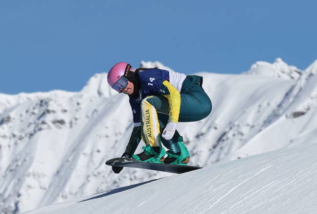 Milano Cortina 2026 - XXV Olympic Winter games, Winterspiele,Spiele, Summer games Livigno - Italy Womans s Snowboard Cross - Qualification Image Show: BAFF Josie AUS  Copyright: xSergioxBisi IPAxSportx xipa-agency.netx xx IPA_71425040 IPA_Agency_IPA71425040