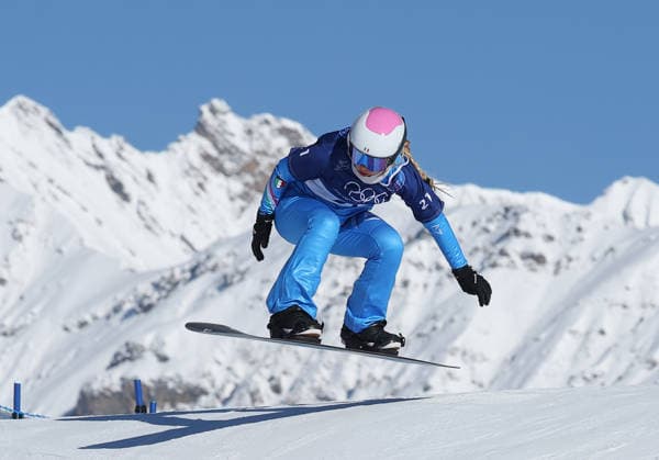 Milano Cortina 2026 - XXV Olympic Winter games, Winterspiele,Spiele, Summer games Livigno - Italy Womans s Snowboard Cross - Qualification Image Show: FRANCESIA BOIRAI Lisa ITA  Copyright: xSergioxBisi IPAxSportx xipa-agency.netx xx IPA_71425212 IPA_Agency_IPA71425212