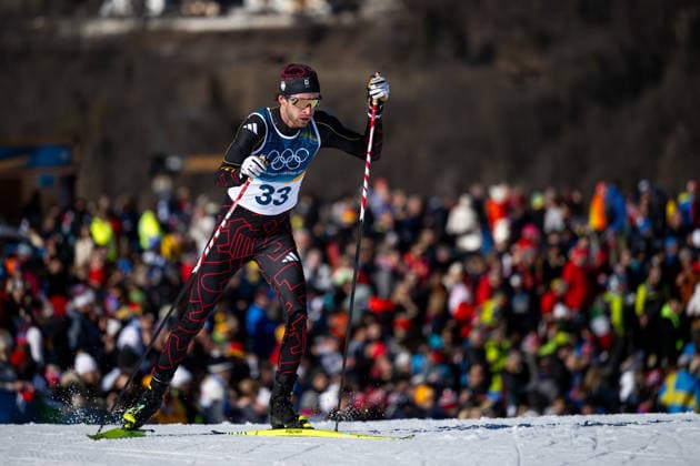 NOTZ Florian (Deutschland), ITA, Olympische Spiele Milano Cortina 2026, Olympia, Langlauf 10 km Freistil, Individual Start Herren, 13.02.2026 ITA, Olympische Spiele Milano Cortina 2026, Olympia, Langlauf 10 km Freistil, Individual Start Herren, 13.02.2026 Tesero *** NOTZ Florian Germany , ITA, Olympic Games Milano Cortina 2026, Olympia, cross-country skiing 10 km freestyle, individual start men, 13 02 2026 ITA, Olympic Games Milano Cortina 2026, Olympia, cross-country skiing 10 km freestyle, individual start men, 13 02 2026 Tesero Copyright: xEibner-Pressefoto Memmlerx EP_MMR