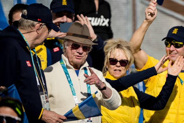 260213 King Carl XVI Gustaf of Sweden in the stands at the men s 10km free technique individual start cross-country skiing race during day 7 of the 2026 Winter Olympics on February 13, 2026 in Val di Fiemme. Photo: Maxim Thore BILDBYRAN kod MT MT0976 skidor cross-country skiing langrenn Olympic Games, Olympische Spiele, Olympia, OS olympics winter olympics os ol olympiska spel vinter-os olympiske leker milano cortina 2026 milan cortina 2026 milano cortina 2026 olympic games milano cortina 2026 winter olympic games milano cortina-os milano cortina-ol vinter-ol 7 bbeng intervallstart sverige kung *** 260213 King Carl XVI Gustaf of Sweden in the stands at the men s 10km free technique individual start cross country skiing race during day 7 of the 2026 Winter Olympics on February 13, 2026 in Val di Fiemme Photo Maxim Thore BILDBYRAN kod MT MT0976 skidor cross country skiing langrenn olympic games olympics winter olympics os ol olympiska spel vinter os olympiske leker milano cortina 2026 milan cortina 2026 milano cortina 2026 olympic games milano cortina 2026 winter olympic games milano cortina os milano cortina ol vinter ol 7 bbeng intervallstart sverige kung  Copyright: MAXIMxTHORE BB260213MT101
