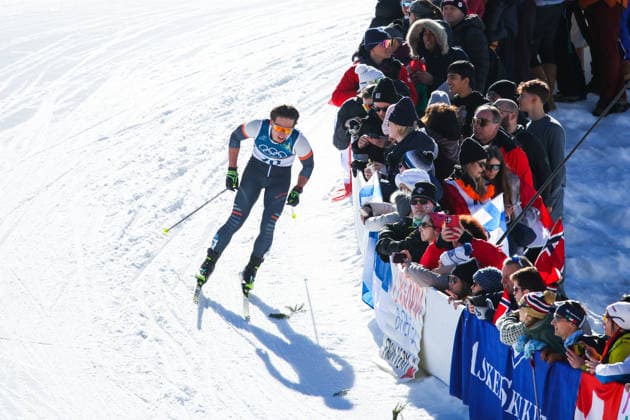 ITALY, TESERO - FEBRUARY 13, 2026: AIN athlete Savelii Korostelev from Russia competes in the men s 10km interval start free race at Tesero Cross-Country Stadium during the 2026 Winter Olympic Games, Olympische Spiele, Olympia, OS 2026 Winter Olympics: Cross-Country Skiing  - ZUMAt113 20260213_zaa_t113_091 Copyright: xPeterxKovalevx