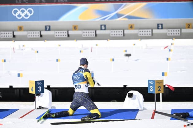 Cortina, ITALY 20260213 Martin Ponsiluoma during the shooting for the men s biathlon sprint 10km, during the Winter Olympics in Milan Cortina, Italy. *** The image is included in the SPORTS PACKAGE. For others PAYMENT IMAGE *** Cortina ITALY x10050x *** Cortina, ITALY 20260213 Martin Ponsiluoma during the shooting for the men s biathlon sprint 10km, during the Winter Olympics in Milan Cortina, Italy The image is included in the SPORTS PACKAGE For others PAYMENT IMAGE Cortina ITALY x10050x  Copyright: xPontusxLundahl TTx 2026 OLYMPICS BIATHING MEN S SPRINT