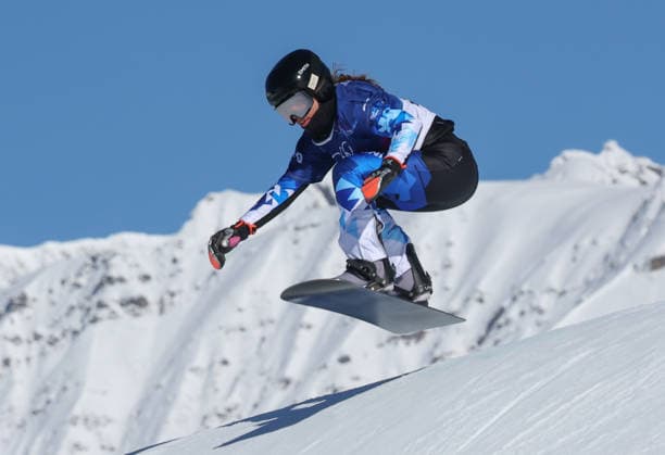 Milano Cortina 2026 - XXV Olympic Winter games, Winterspiele,Spiele, Summer games Livigno - Italy Womans s Snowboard Cross - Qualification Image Show: TEDER Mai Brit EST  Copyright: xSergioxBisi IPAxSportx xipa-agency.netx xx IPA_71425400 IPA_Agency_IPA71425400