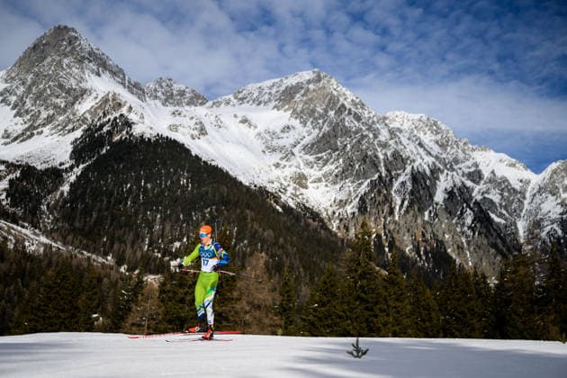 260213 Anton Vidmar of Slovenia competes in men s biathlon 10 km sprint during day 7 of the 2026 Winter Olympics on February 13, 2026 in Anterselva. Photo: Jon Olav Nesvold BILDBYRAN COP 217 MB1325 skidskytte biathlon skiskyting Olympic Games, Olympische Spiele, Olympia, OS olympics winter olympics os ol olympiska spel vinter-os olympiske leker milano cortina 2026 milan cortina 2026 milano cortina 2026 olympic games milano cortina 2026 winter olympic games milano cortina-os milano cortina-ol vinter-ol 7 bbeng sprint *** 260213 Anton Vidmar of Slovenia competes in men s biathlon 10 km sprint during day 7 of the 2026 Winter Olympics on February 13, 2026 in Anterselva Photo Jon Olav Nesvold BILDBYRAN COP 217 MB1325 biathlon biathlon olympic games olympics winter olympics os ol olympiska spel vinter os olympiske leker milano cortina 2026 milan cortina 2026 milano cortina 2026 olympic games milano cortina 2026 winter olympic games milano cortina os milano cortina ol vinter ol 7 bbeng sprint  Copyright: JONxOLAVxNESVOLD BB260213JE012