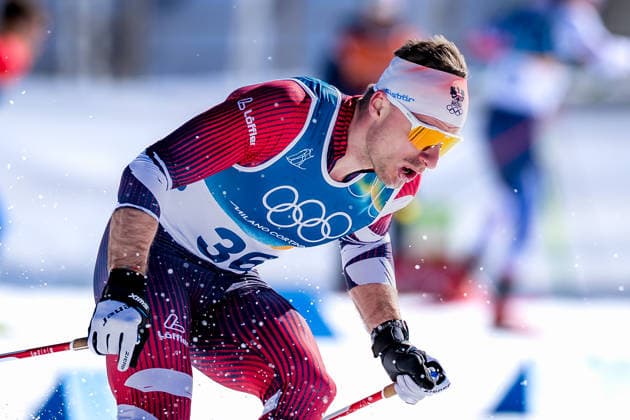 OLYMPICS - Winter Olympic Games, Olympische Spiele, Olympia, OS Milano Cortina 2026 TESERO,ITALY,13.FEB.26 - OLYMPICS, NORDIC SKIING, CROSS COUNTRY SKIING - Winter Olympic Games Milano Cortina 2026, 10km men, interval start free. Image shows Benjamin Moser (AUT).  GEPAxpictures xMatthiasxTrinkl