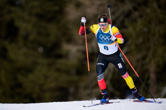 260213 Thierry Langer of Belgium competes in men s biathlon 10 km sprint during day 7 of the 2026 Winter Olympics on February 13, 2026 in Anterselva. Photo: Jon Olav Nesvold BILDBYRAN COP 217 MB1325 skidskytte biathlon skiskyting Olympic Games, Olympische Spiele, Olympia, OS olympics winter olympics os ol olympiska spel vinter-os olympiske leker milano cortina 2026 milan cortina 2026 milano cortina 2026 olympic games milano cortina 2026 winter olympic games milano cortina-os milano cortina-ol vinter-ol 7 bbeng sprint *** 260213 Thierry Langer of Belgium competes in men s biathlon 10 km sprint during day 7 of the 2026 Winter Olympics on February 13, 2026 in Anterselva Photo Jon Olav Nesvold BILDBYRAN COP 217 MB1325 biathlon biathlon olympic games olympics olympics winter olympics os ol olympiska spel vinter os olympiske leker milano cortina 2026 milan cortina 2026 milano cortina 2026 olympic games milano cortina 2026 winter olympic games milano cortina os milano cortina ol vinter ol 7 bbeng sprint  Copyright: JONxOLAVxNESVOLD BB260213JE013
