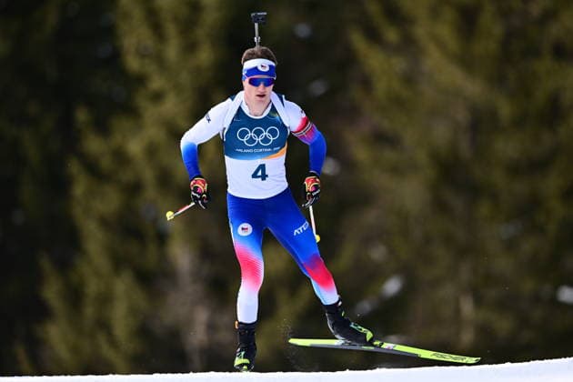 XXV Winter Olympic Games, Olympische Spiele, Olympia, OS in Anterselva, Italy, on February 13, 2026. Men s biathlon 10km Sprint. Tomas Mikyska of Czech Republic. (CTKxPhoto OndrejxDeml) CTKPhotoP2026021305487  CTKPhotoP2026021305487