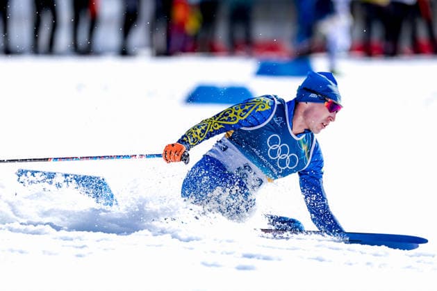 OLYMPICS - Winter Olympic Games, Olympische Spiele, Olympia, OS Milano Cortina 2026 TESERO,ITALY,13.FEB.26 - OLYMPICS, NORDIC SKIING, CROSS COUNTRY SKIING - Winter Olympic Games Milano Cortina 2026, 10km men, interval start free. Image shows Nail Bashmakov (KAZ).  GEPAxpictures xMatthiasxTrinkl