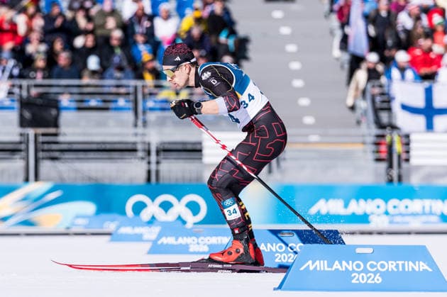 TESERO, ITALY - FEBRUARY 13: Janosch Brugger (Germany) during the Cross-Country Skiing Men s 10km Interval Start Free at the Milano Cortina 2026 Olympics at Tesero Cross-Country Skiing Stadium on day 7 of the Milano Cortina 2026 Olympics on February 13, 2026 in Cortina, Italy. Editorial use only. Italy Copyright: xSteffiexWunderlx