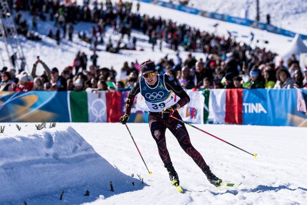 TESERO, ITALY - FEBRUARY 13: Friedrich Moch (Germany) during the Cross-Country Skiing Men s 10km Interval Start Free at the Milano Cortina 2026 Olympics at Tesero Cross-Country Skiing Stadium on day 7 of the Milano Cortina 2026 Olympics on February 13, 2026 in Cortina, Italy. Editorial use only. Italy Copyright: xSteffiexWunderlx