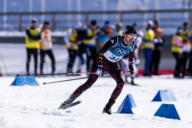 TESERO, ITALY - FEBRUARY 13: Florian Notz (Germany) during the Cross-Country Skiing Men s 10km Interval Start Free at the Milano Cortina 2026 Olympics at Tesero Cross-Country Skiing Stadium on day 7 of the Milano Cortina 2026 Olympics on February 13, 2026 in Cortina, Italy. Editorial use only. Italy Copyright: xSteffiexWunderlx