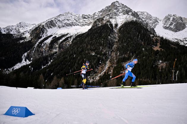 Cortina, ITALY 20260213 Jesper Nelin during the men s biathlon sprint 10km, during the Winter Olympics in Milan Cortina, Italy. *** The image is included in the SPORTS PACKAGE. For others PAYMENT IMAGE *** Cortina ITALY x10050x *** Cortina, ITALY 20260213 Jesper Nelin during the men s biathlon sprint 10km, during the Winter Olympics in Milan Cortina, Italy The image is included in the SPORTS PACKAGE For others PAYMENT IMAGE Cortina ITALY x10050x  Copyright: xPontusxLundahl TTx 2026 OLYMPICS BIATHING MEN S SPRINT