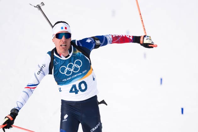 260213 Quentin Fillon Maillet of France competes in men s biathlon 10 km sprint during day 7 of the 2026 Winter Olympics on February 13, 2026 in Anterselva. Photo: Mathias Bergeld BILDBYRAN kod MB MB1325 skidskytte biathlon skiskyting Olympic Games, Olympische Spiele, Olympia, OS olympics winter olympics os ol olympiska spel vinter-os olympiske leker milano cortina 2026 milan cortina 2026 milano cortina 2026 olympic games milano cortina 2026 winter olympic games milano cortina-os milano cortina-ol vinter-ol 7 bbeng sprint *** 260213 Quentin Fillon Maillet of France competes in men s biathlon 10 km sprint during day 7 of the 2026 Winter Olympics on February 13, 2026 in Anterselva Photo Mathias Bergeld BILDBYRAN code MB MB1325 biathlon biathlon olympic games olympics olympics winter olympics os ol olympiska spel vinter os olympiske leker milano cortina 2026 milan cortina 2026 milano cortina 2026 olympic games milano cortina 2026 winter olympic games milano cortina os milano cortina ol vinter ol 7 bbeng sprint  Copyright: MATHIASxBERGELD BB260213MB025
