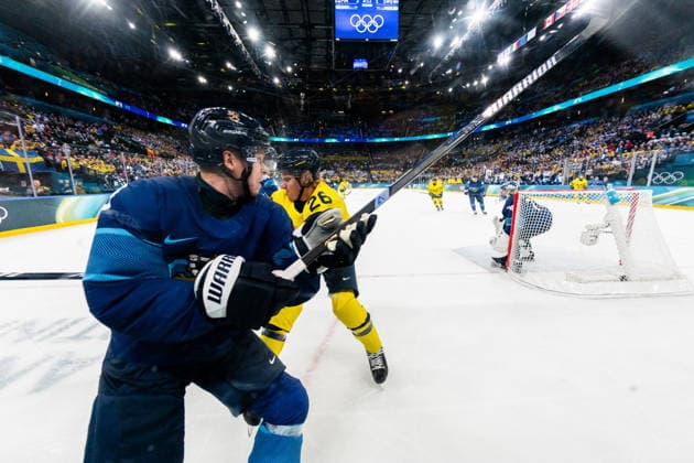 260213 Olli Määttä of Finland and Rasmus Dahlin of Sweden in the men s Ice hockey, Eishockey game between Finland and Sweden during day 7 of the 2026 Winter Olympics on February 13, 2026 in Milan. Photo: Carl Sandin BILDBYRAN kod CS EW0633 ishockey ice hockey Olympic Games, Olympische Spiele, Olympia, OS olympics winter olympics os ol olympiska spel vinter-os olympiske leker milano cortina 2026 milan cortina 2026 milano cortina 2026 olympic games milano cortina 2026 winter olympic games milano cortina-os milano cortina-ol vinter-ol 7 bbeng sverige sweden finland *** 260213 Olli Määttä of Finland and Rasmus Dahlin of Sweden in the men s ice hockey game between Finland and Sweden during day 7 of the 2026 Winter Olympics on February 13, 2026 in Milan Photo Carl Sandin BILDBYRAN kod CS EW0633 ishockey ice hockey olympic games olympics winter olympics os ol olympiska spel vinter os olympiske leker milano cortina 2026 milan cortina 2026 milano cortina 2026 olympic games milano cortina 2026 winter olympic games milano cortina os milano cortina ol vinter ol 7 bbeng sverige sweden finland  Copyright: CARLxSANDIN BB260213CS133