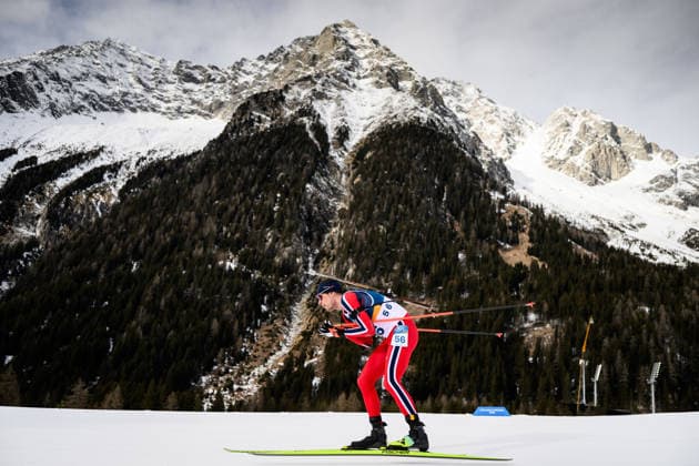 260213 Sturla Holm Laegreid of Norway competes in men s biathlon 10 km sprint during day 7 of the 2026 Winter Olympics on February 13, 2026 in Anterselva. Photo: Jon Olav Nesvold BILDBYRAN COP 217 MB1325 skidskytte biathlon skiskyting Olympic Games, Olympische Spiele, Olympia, OS olympics winter olympics os ol olympiska spel vinter-os olympiske leker milano cortina 2026 milan cortina 2026 milano cortina 2026 olympic games milano cortina 2026 winter olympic games milano cortina-os milano cortina-ol vinter-ol 7 bbeng sprint Norway norge *** 260213 Sturla Holm Laegreid of Norway competes in men s biathlon 10 km sprint during day 7 of the 2026 Winter Olympics on February 13, 2026 in Anterselva Photo Jon Olav Nesvold BILDBYRAN COP 217 MB1325 biathlon biathlon olympic games olympics olympics winter olympics os ol olympiska spel vinter os olympiske leker milano cortina 2026 milan cortina 2026 milano cortina 2026 olympic games milano cortina 2026 winter olympic games milano cortina os milano cortina ol vinter ol 7 bbeng sprint Norway norge  Copyright: JONxOLAVxNESVOLD BB260213JE033