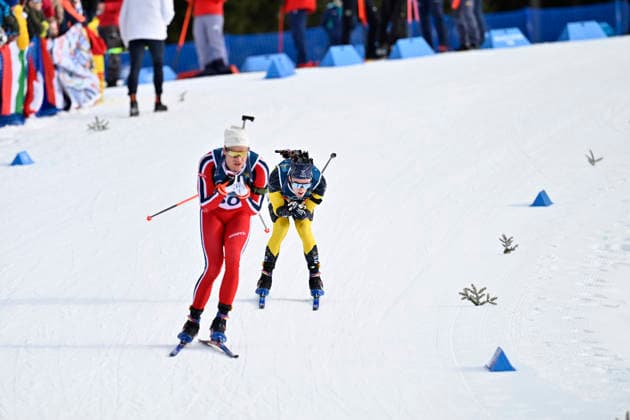 Cortina, ITALY 20260213 Vetle Sjastad Christiansen, Norway, celebrates after finishing in the men s biathlon sprint 10km, during the Winter Olympics in Milan Cortina, Italy. *** The image is included in the SPORTS PACKAGE. For others PAYMENT IMAGE *** Cortina ITALY x10050x *** Cortina, ITALY 20260213 Vetle Sjastad Christiansen, Norway, celebrates after finishing in the men s biathlon sprint 10km, during the Winter Olympics in Milan Cortina, Italy The image is included in the SPORTS PACKAGE For others PAYMENT IMAGE Cortina ITALY x10050x  Copyright: xPontusxLundahl TTx 2026 OLYMPICS BIATHING MEN S SPRINT